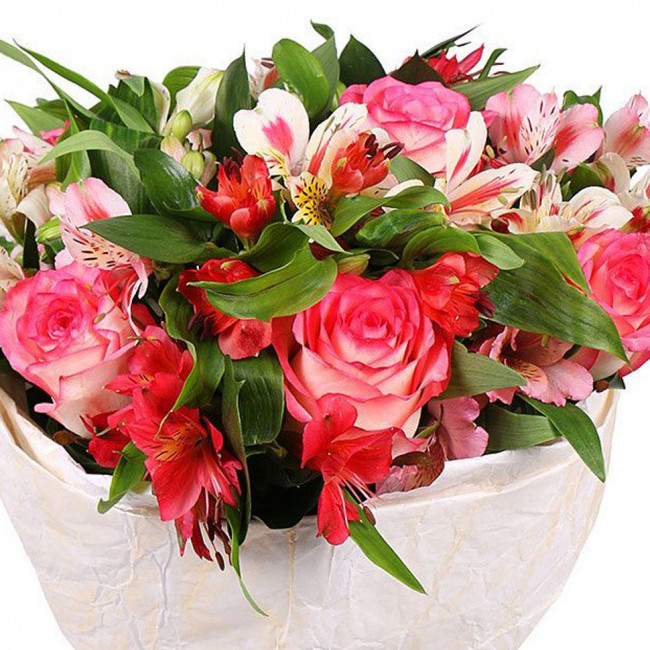 Букет цветов "В полете" Букет цветов "В полете"